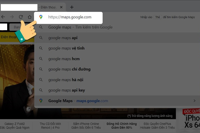 Google Maps là gì? Cách sử dụng Google Maps Tam Nguyên Media Vào Google Maps trên trình duyệt