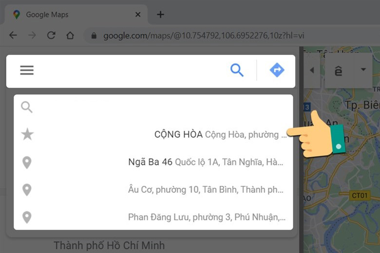 Google Maps là gì? Cách sử dụng Google Maps Tam Nguyên Media Chọn vị trí bạn cần