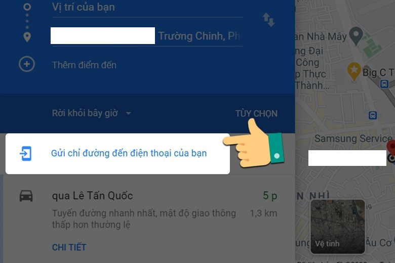 Google Maps là gì? Cách sử dụng Google Maps Tam Nguyên Media Gửi chỉ đường tới điện thoại