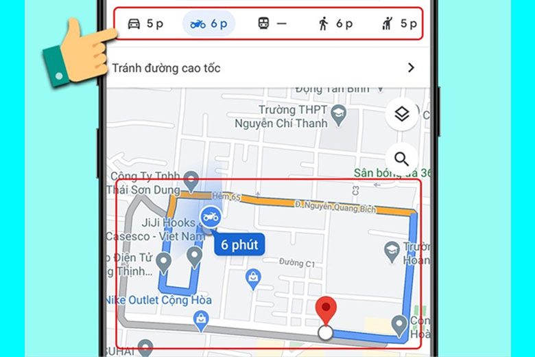 Google Maps là gì? Cách sử dụng Google Maps Tam Nguyên Media Chọn phương tiện