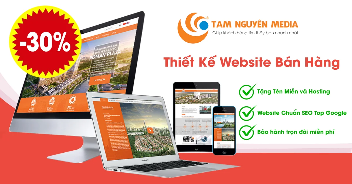 khuyenmaithietkewebsitebanhang - Công ty Thiết Kế Website Tam Nguyên