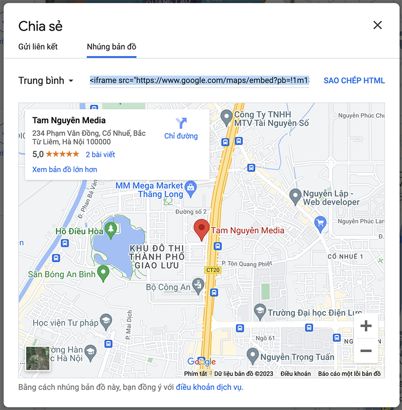 laymacdodegooglemap - Công ty Thiết Kế Website Tam Nguyên