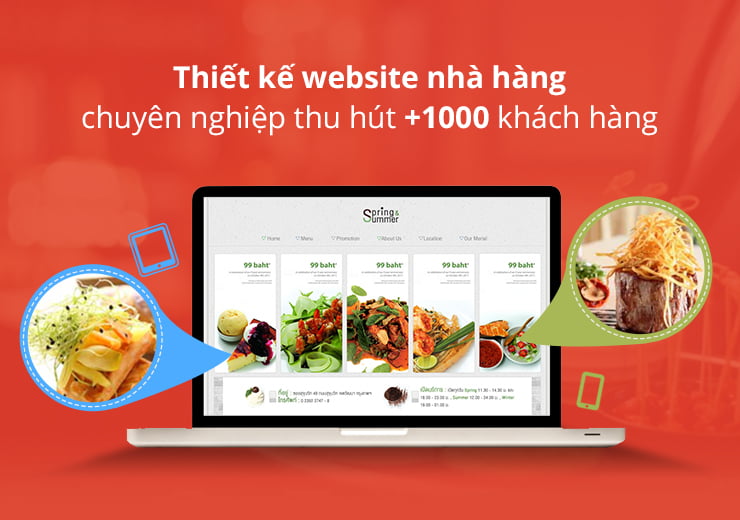 5. Thiet ke website nha hang chuyen nghiep thu hut 1000 khach hang - Công ty Thiết Kế Website Tam Nguyên