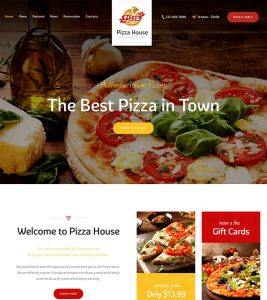 pizza house - Công ty Thiết Kế Website Tam Nguyên