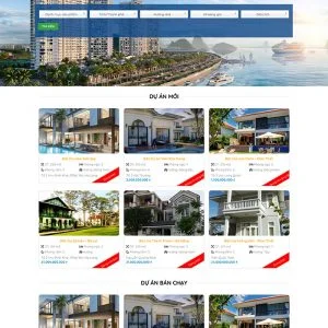 mau web batdongsan 1 - Công ty Thiết Kế Website Tam Nguyên