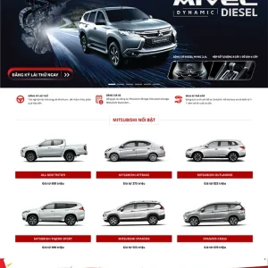 Thiết kế website giới thiệu sản phẩm trả góp