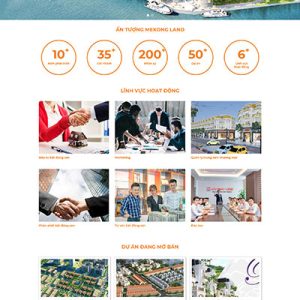 Thiết kế website công ty bất động sản chuyên nghiệp