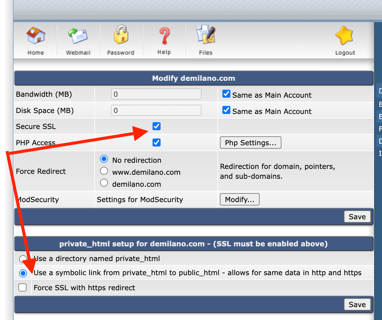 Hướng dẫn Cài đặt SSL miễn phí Hosting Directadmin Tam Nguyên Media cai SSL 1 - Công ty Thiết Kế Website Tam Nguyên