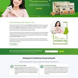 Thiết kế website công ty Dược chuyên nghiệp