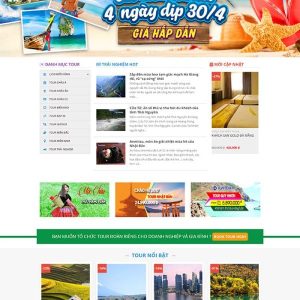 Thiết kế website du lịch, khách sạn trong nước