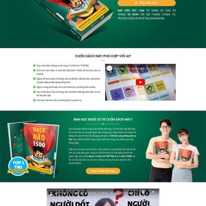 Thiết kế website giới thiệu sách tiếng anh