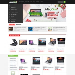 Thiết kế website bán Laptop Online giá rẻ