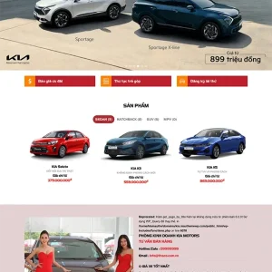 Thiết kế website giới thiệu sản phẩm công ty Vũng Tàu Trường Hải