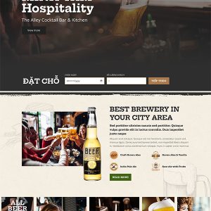 Thiết kế website rượu bia chuyên nghiệp