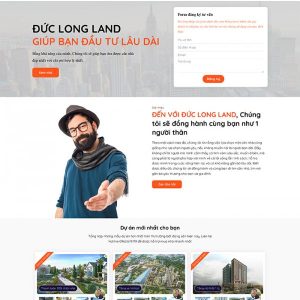 Thiết kế website kinh doanh dự án bất động sản chuyên nghiệp