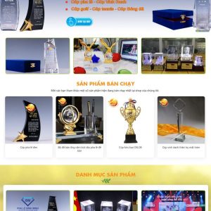 Thiết kế website quà tặng