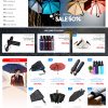 Thiết kế website bán ô dù, áo mưa cao cấp