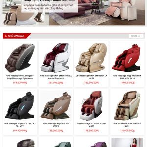 Thiết kế website điện máy chuyên nghiệp