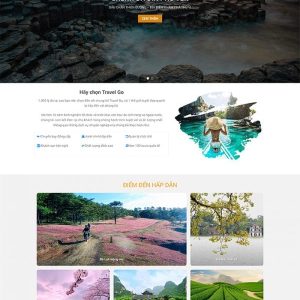 Thiết kế website tour du lịch chuyên nghiệp