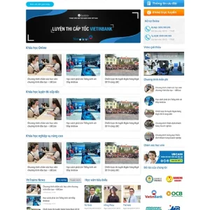 Thiết kế website trung tâm luyện thi cấp tốc chuyên nghiệp