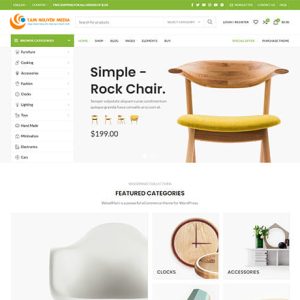 Thiết kế website nội thất chuyên nghiệp - Mẫu số 1