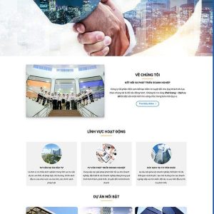 Thiết kế website giới thiệu công ty chuyên nghiệp