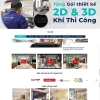 Thiết kế website công ty sản xuất nội thất