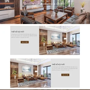 Thiết kế website công ty nội thất chuyên nghiệp