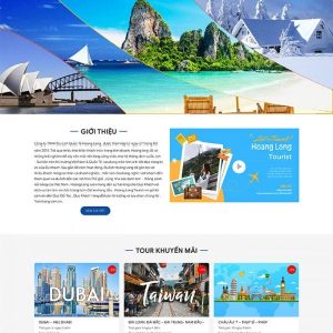 Thiết kế website du lịch Việt Nam chuyên nghiệp
