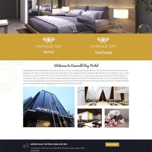 Thiết kế website giới thiệu khách sạn