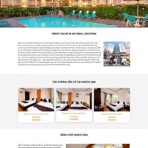 Thiết kế website giới thiệu khách sạn chuyên nghiệp
