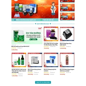 Thiết kế website bán lẻ online chuyên nghiệp