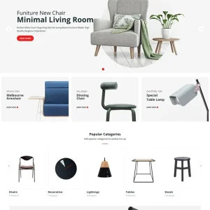 Thiết kế website bán hàng nội thất phong cách hiện đại