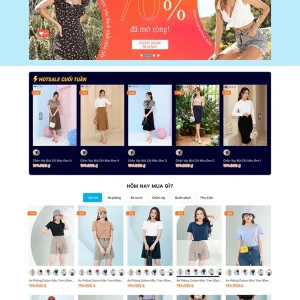 Thiết kế website bán hàng thời trang nữ chuyên nghiệp