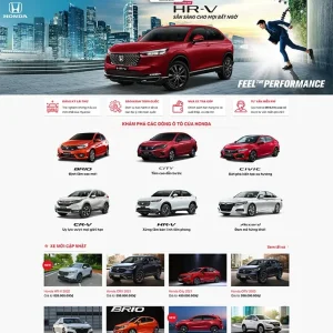Thiết kế website showroom giới thiệu sản phẩm