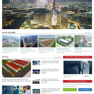 Thiết kế website giới thiệu công ty xây dựng
