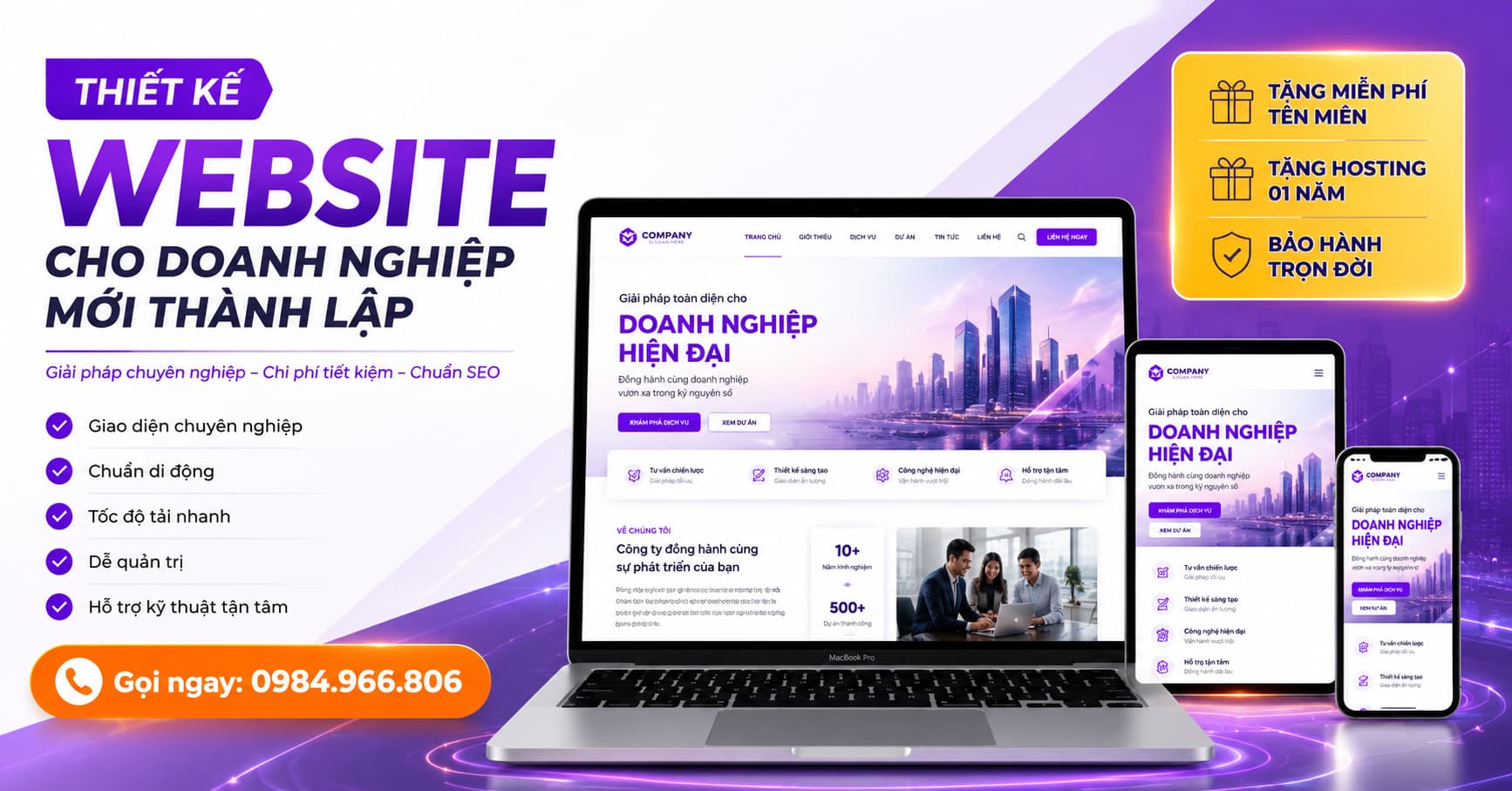 thiet ke website doanh nghiep moi thanh lap - Công ty Thiết Kế Website Tam Nguyên