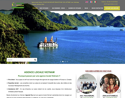 Thiết kế website du lịch Tam Nguyên Media agendatour - Công ty Thiết Kế Website Tam Nguyên