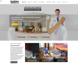 giaodienwebsite kobler - Công ty Thiết Kế Website Tam Nguyên