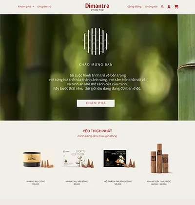 dimantra - Công ty Thiết Kế Website Tam Nguyên